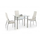 Стул HALMAR K209 белый/хром